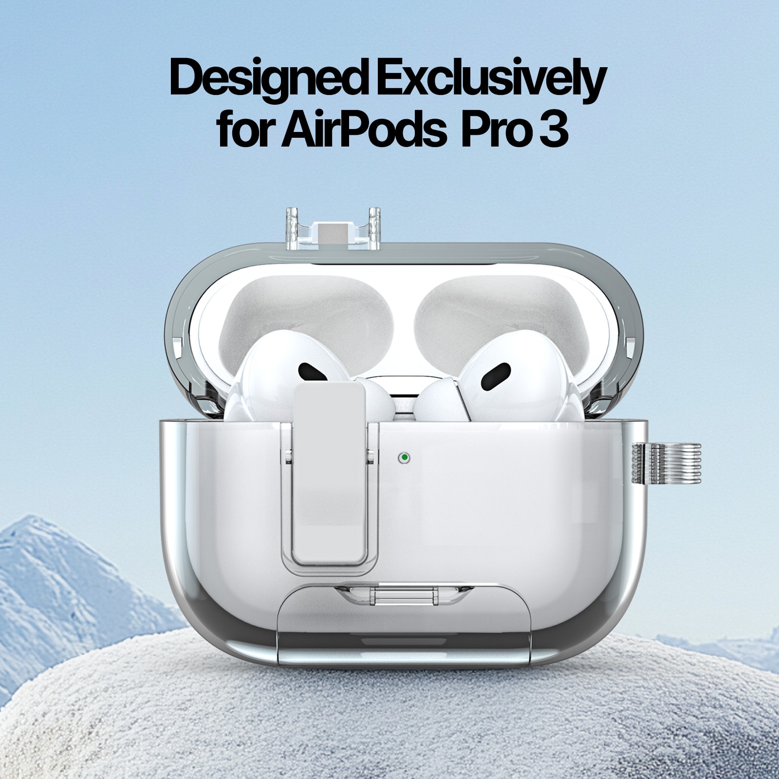 PECQ Series Hoesje Apple AirPods Pro 3 Transparant