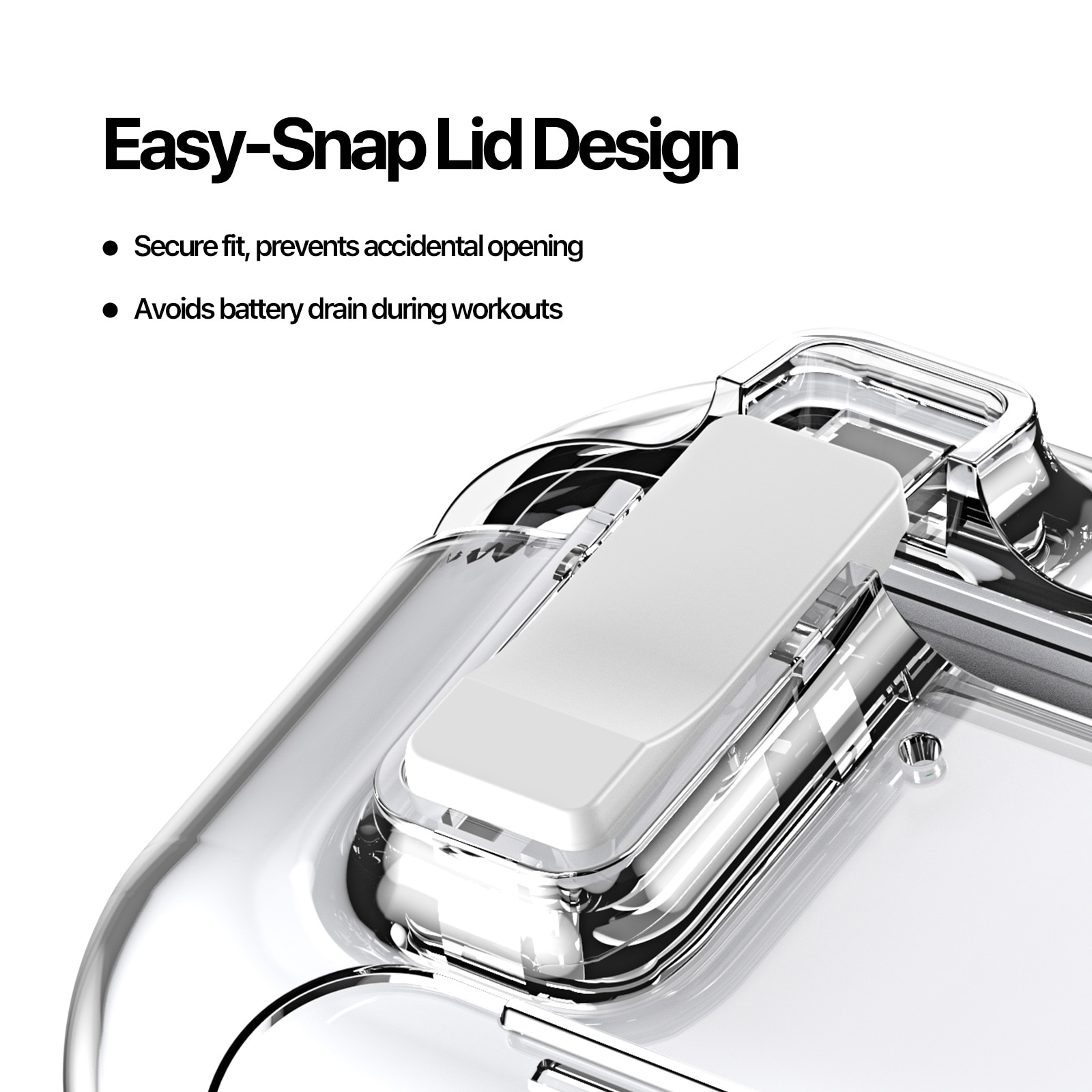 PECQ Series Hoesje Apple AirPods Pro 3 Transparant