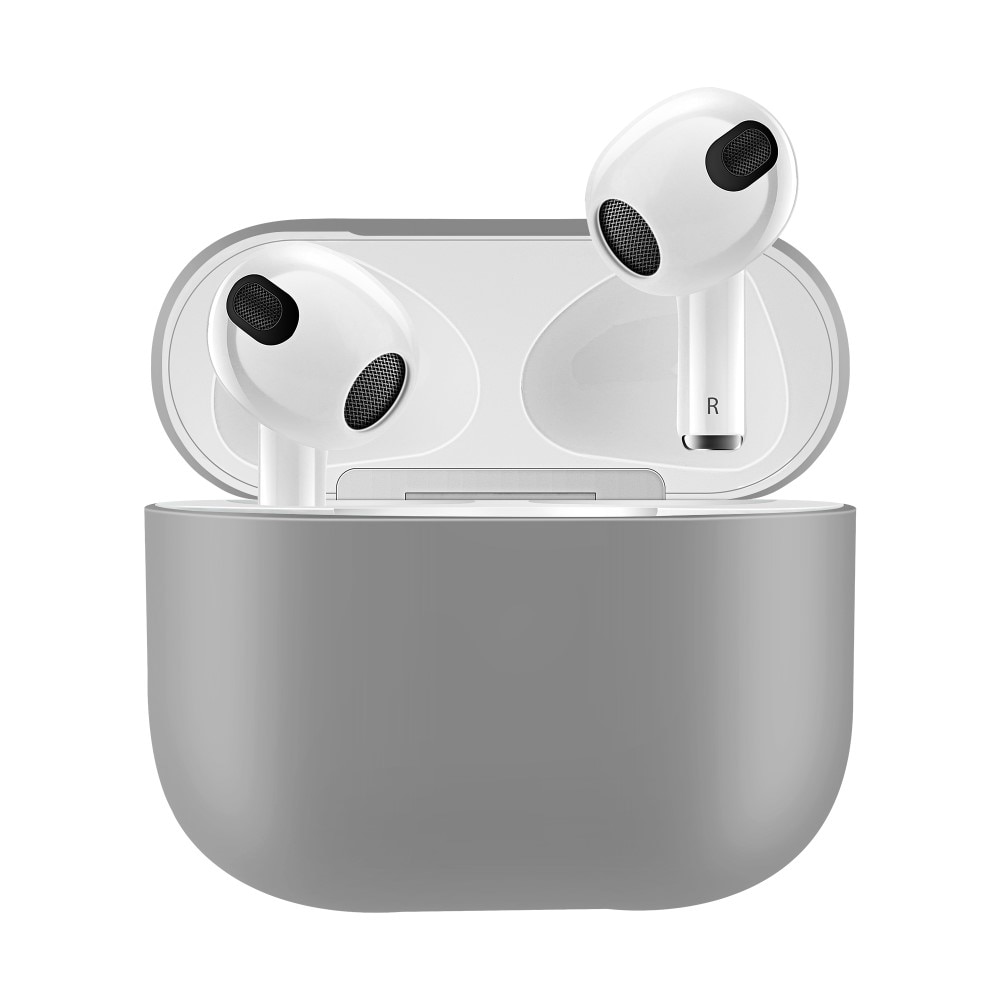 AirPods 3 Siliconen hoesje Grijs