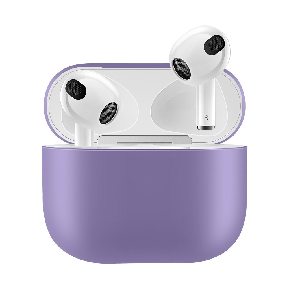 AirPods 3 Siliconen hoesje Paars