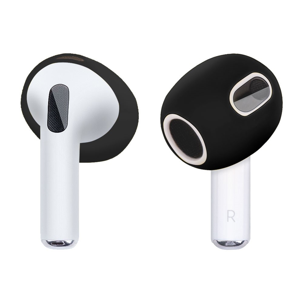 AirPods 3 Earpads Siliconen Zwart