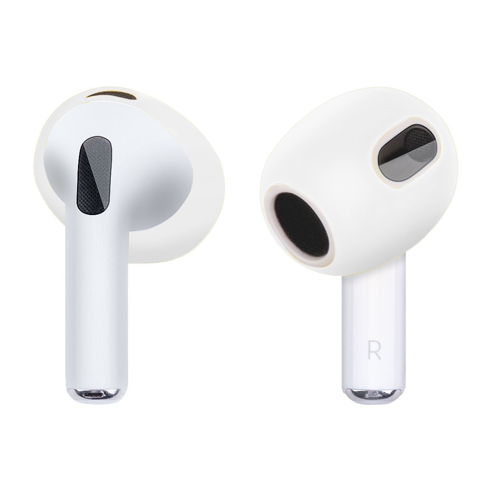 AirPods 3 Earpads siliconen (2-pack) Wit