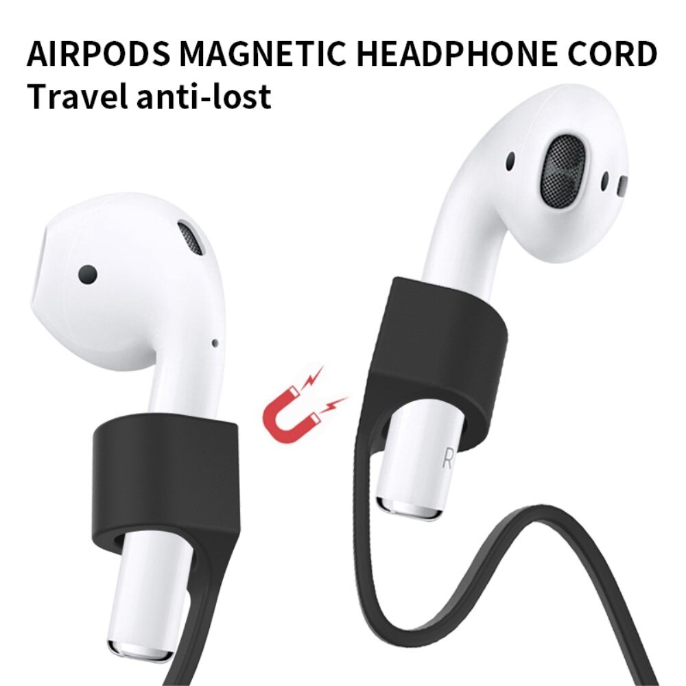 AirPods Pro 2 Siliconen bandje Zwart