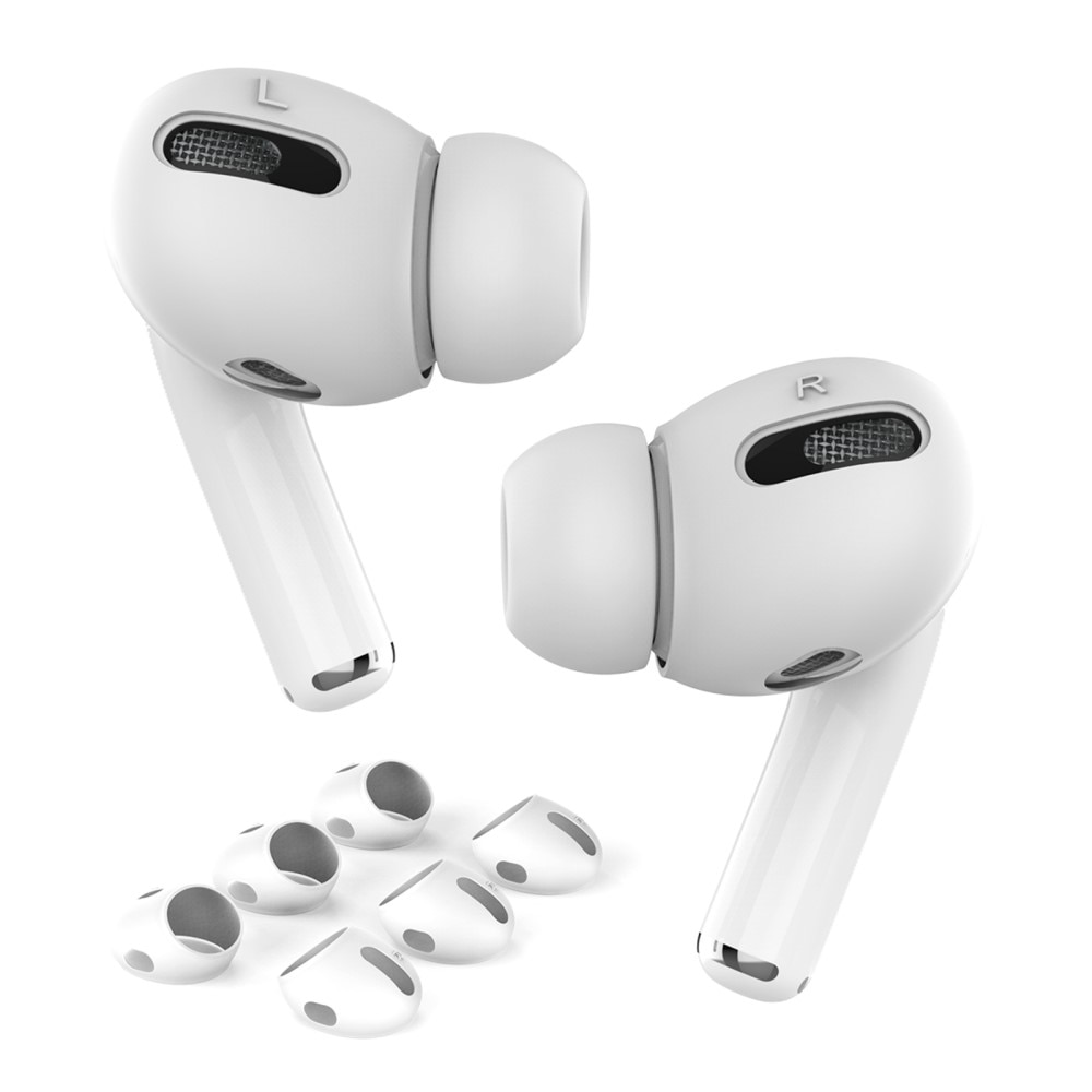 AirPods Pro Earpads Siliconen (3-pack) wit