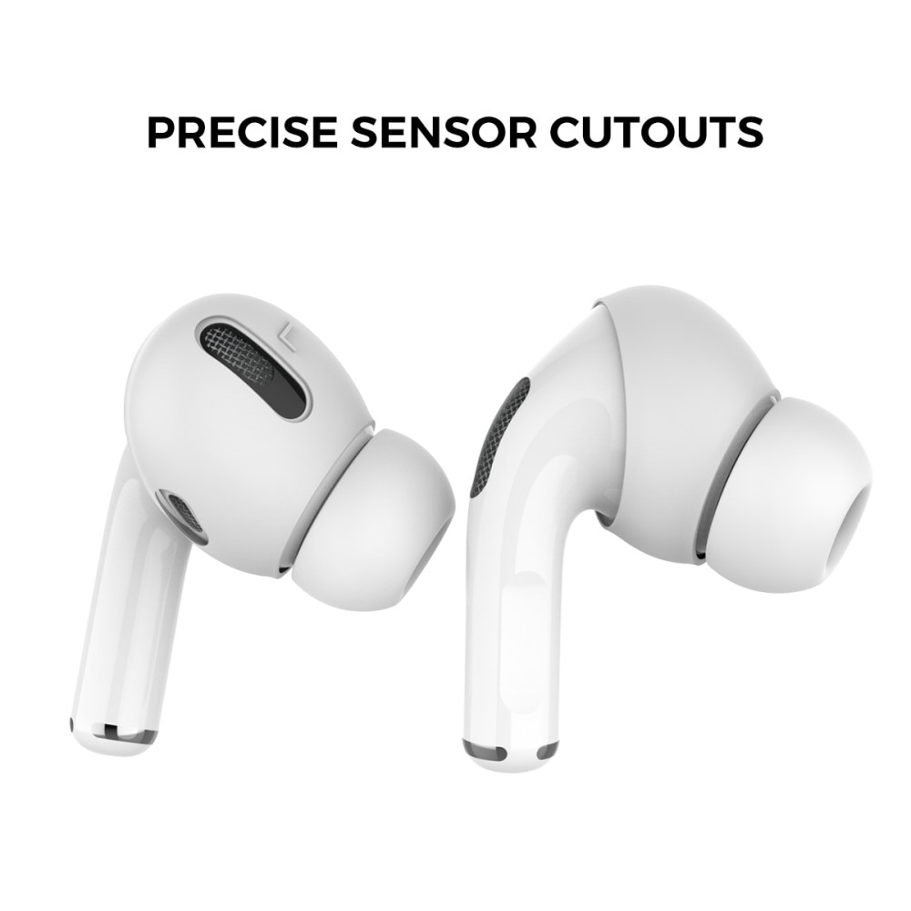 AirPods Pro Earpads Siliconen (3-pack) wit