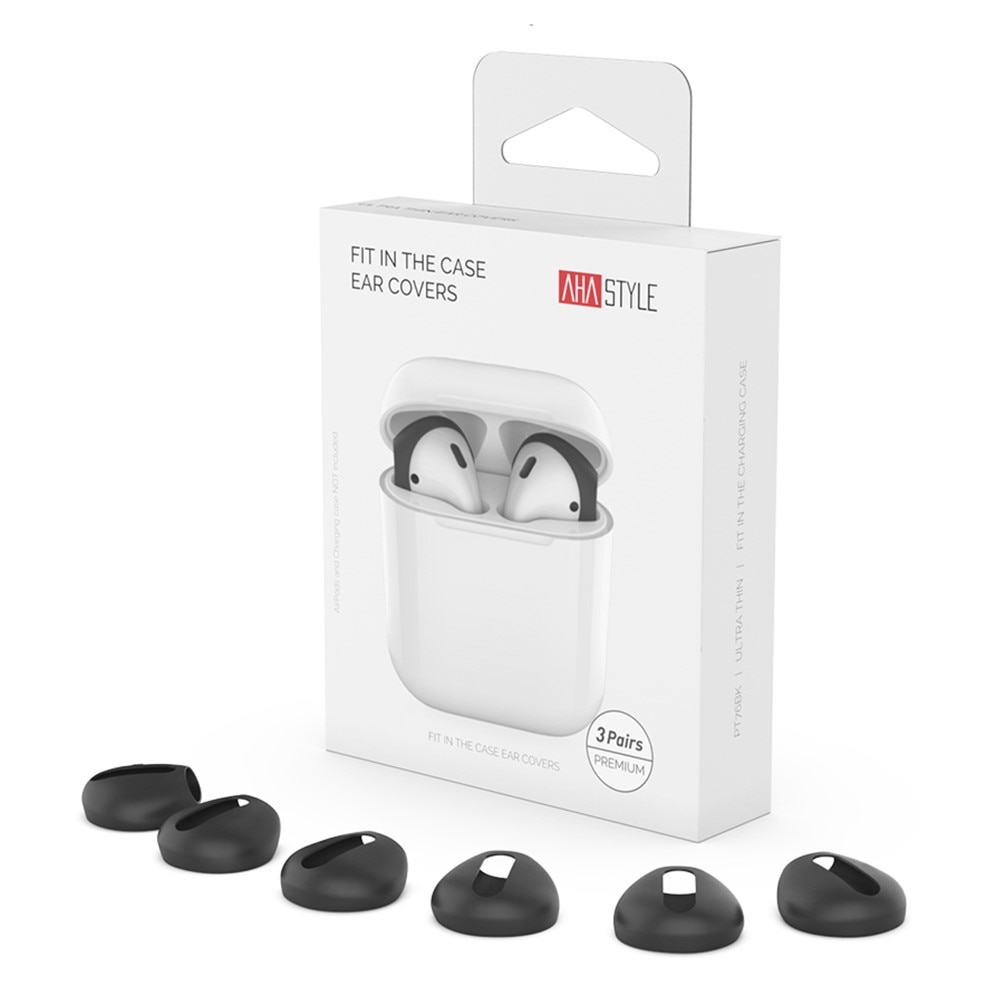 AirPods Earpads Siliconen (3-pack) zwart