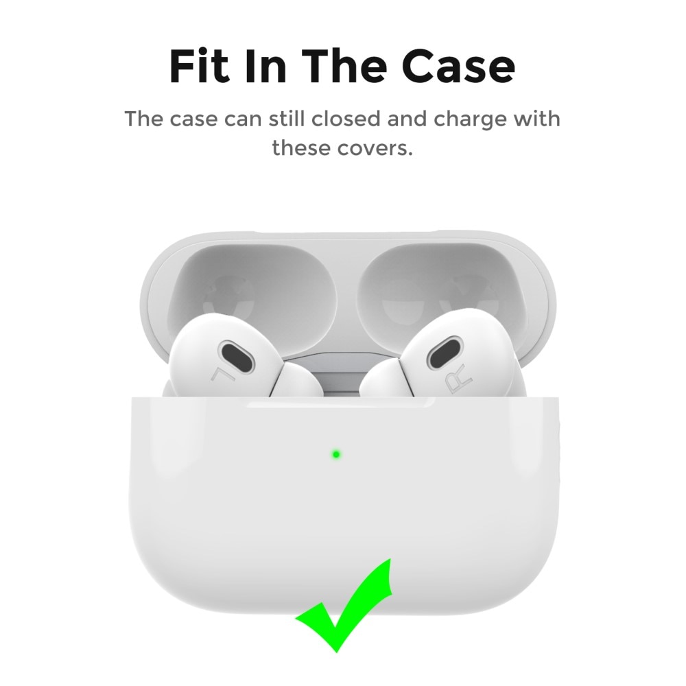 AirPods Pro 2 Earpads Siliconen (3-pack) wit