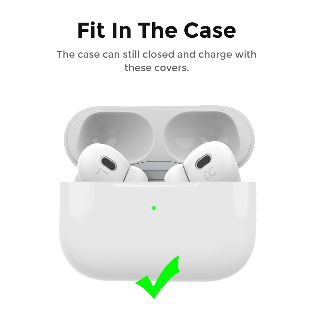 AirPods Pro 2 Earpads Siliconen (3-pack) wit