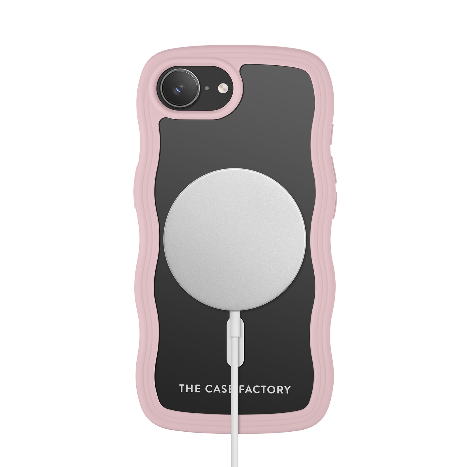 The Wave Mag Case iPhone 16e Roze