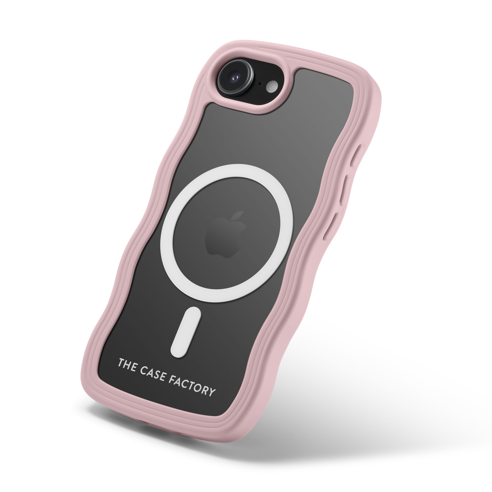 The Wave Mag Case iPhone 16e Roze