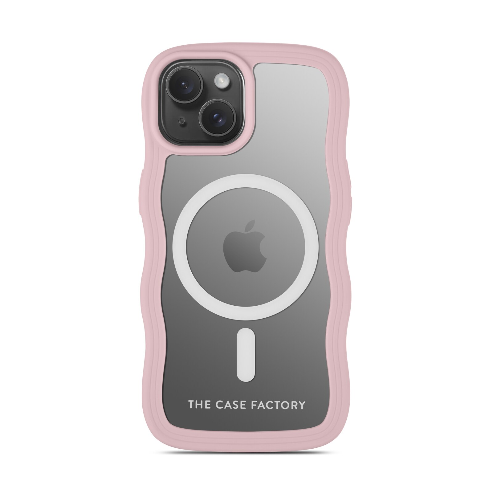 The Wave Mag Case iPhone 15 Roze