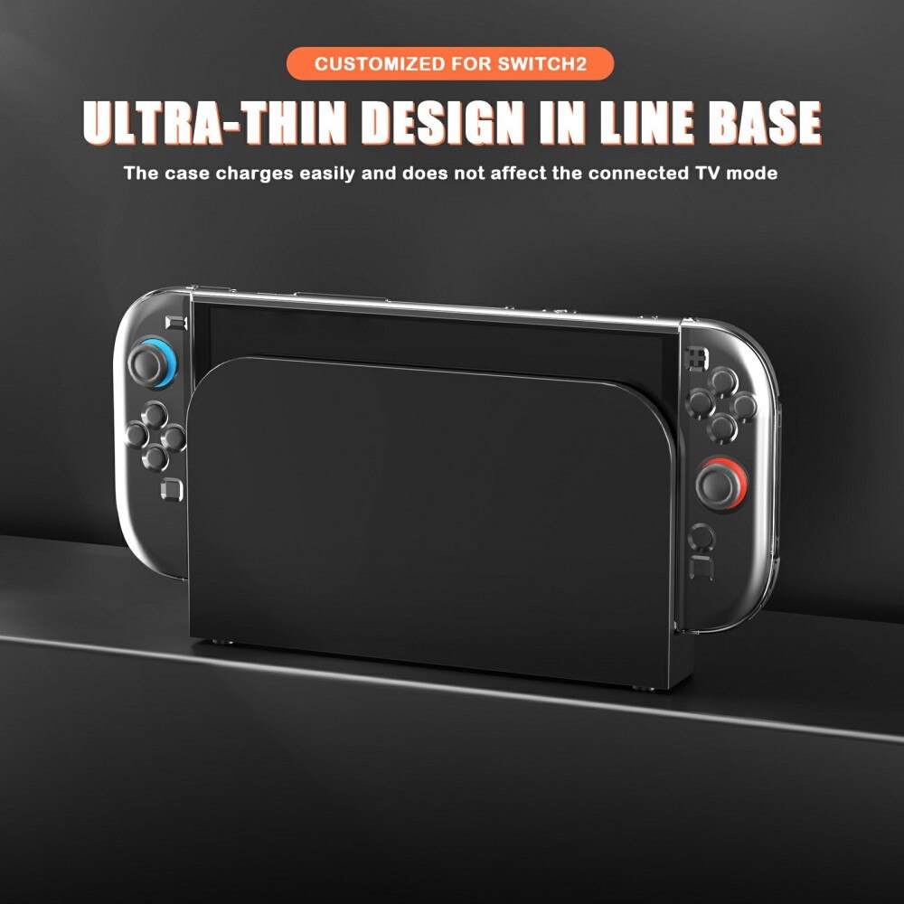 Nintendo Switch 2 Backcover hoesje transparant