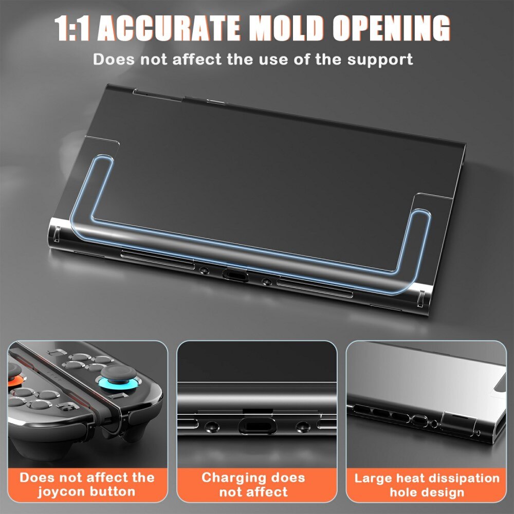Nintendo Switch 2 Backcover hoesje transparant