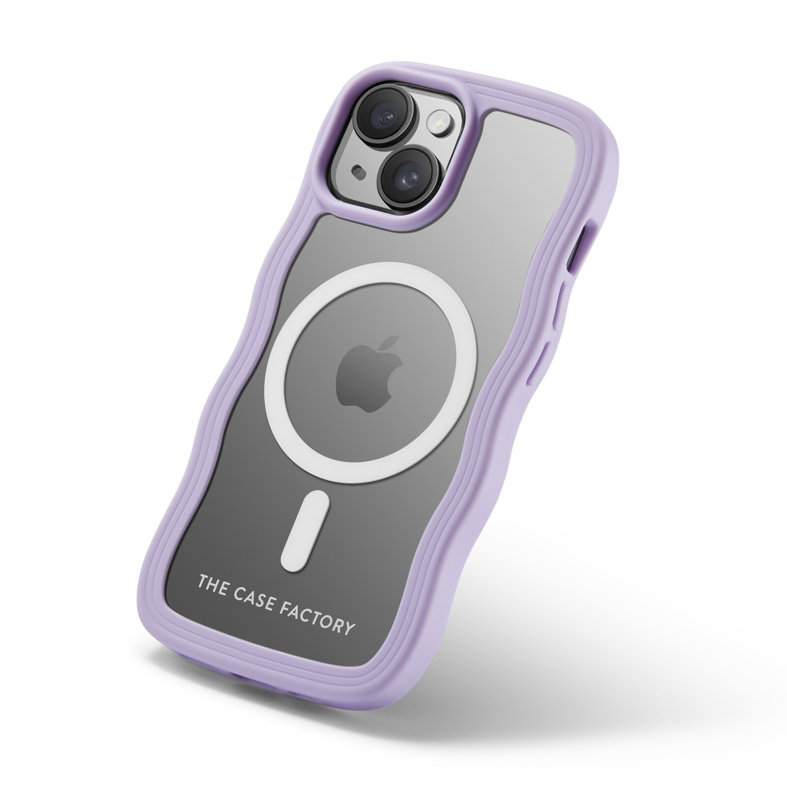 The Wave Mag Case iPhone 15 Paars