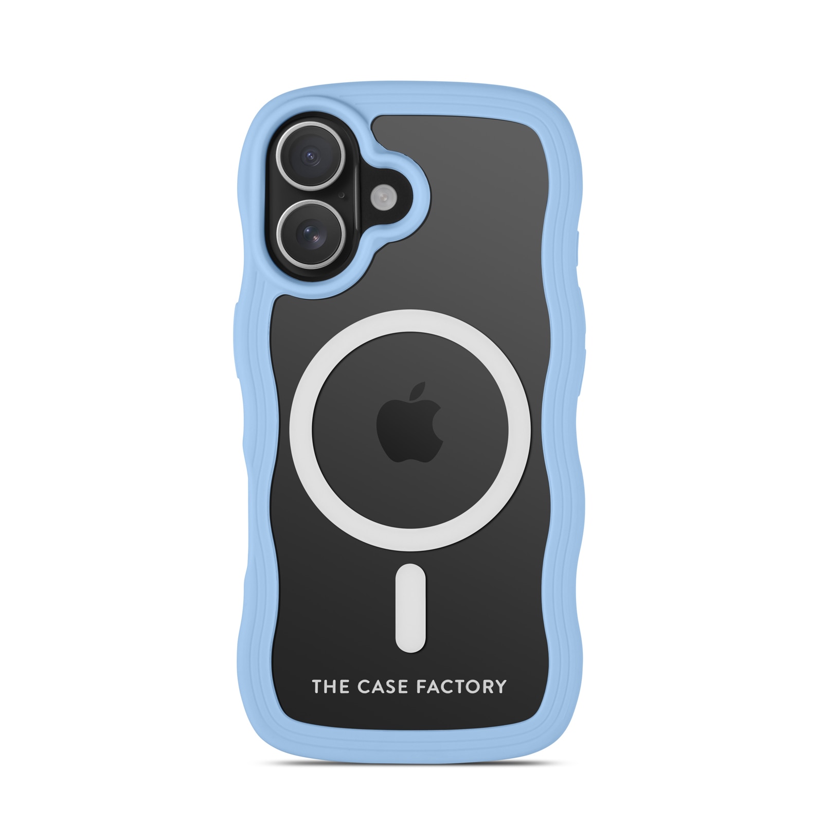 The Wave Mag Case iPhone 16 Blauw