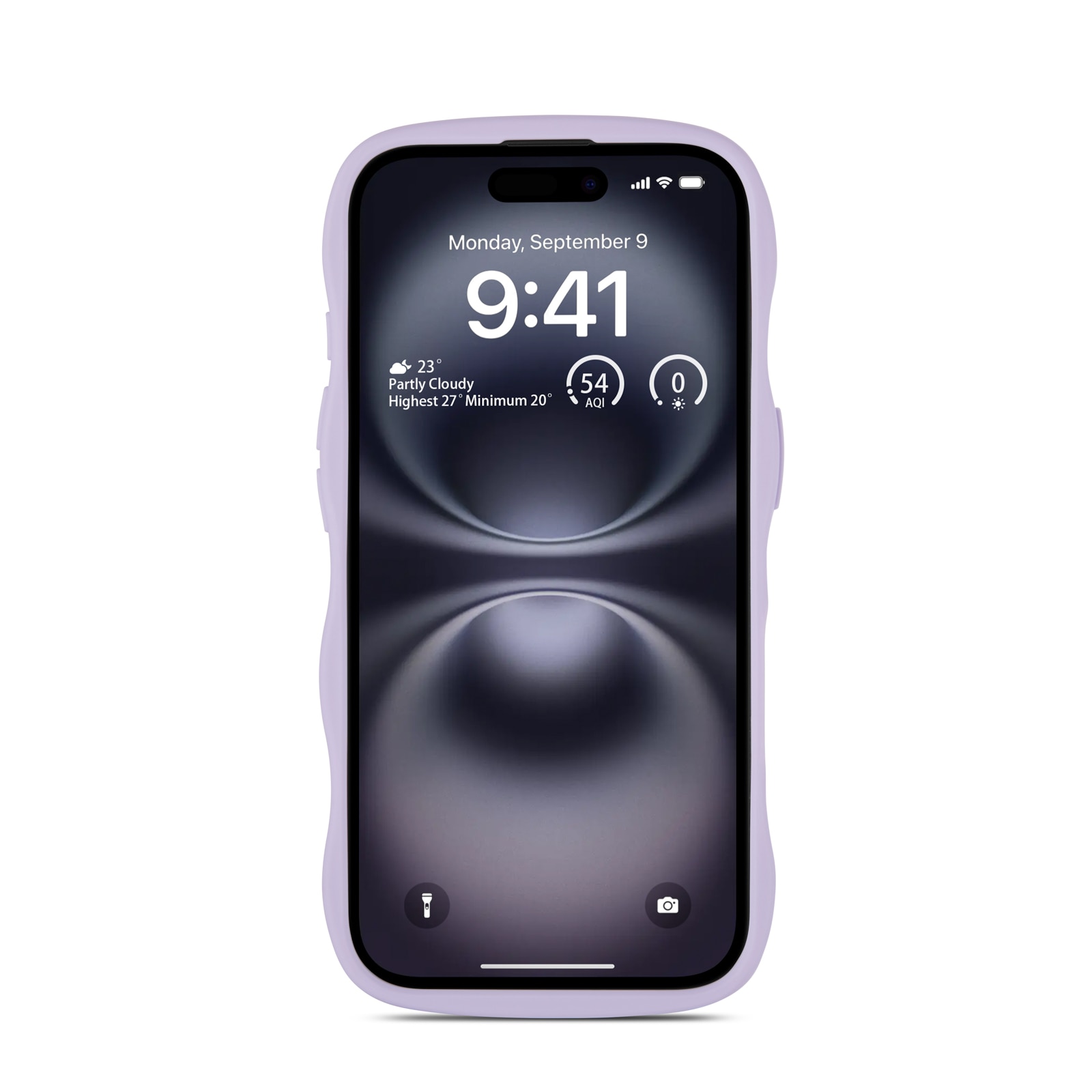The Wave Mag Case iPhone 16 Paars