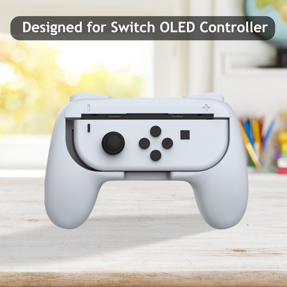 Joy-Con Grip Controller voor Nintendo Switch OLED Zwart
