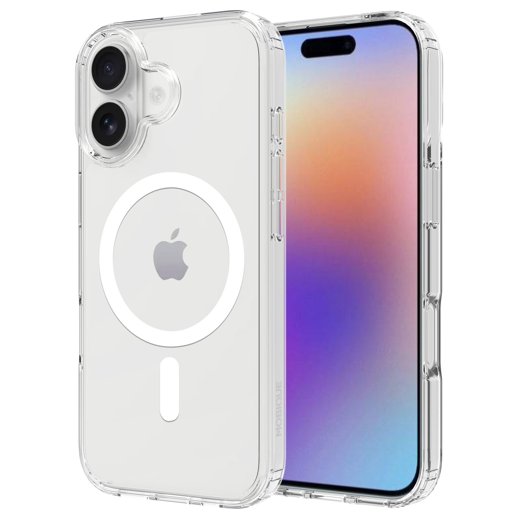 Hybridcase MagSafe iPhone 17 Transparant