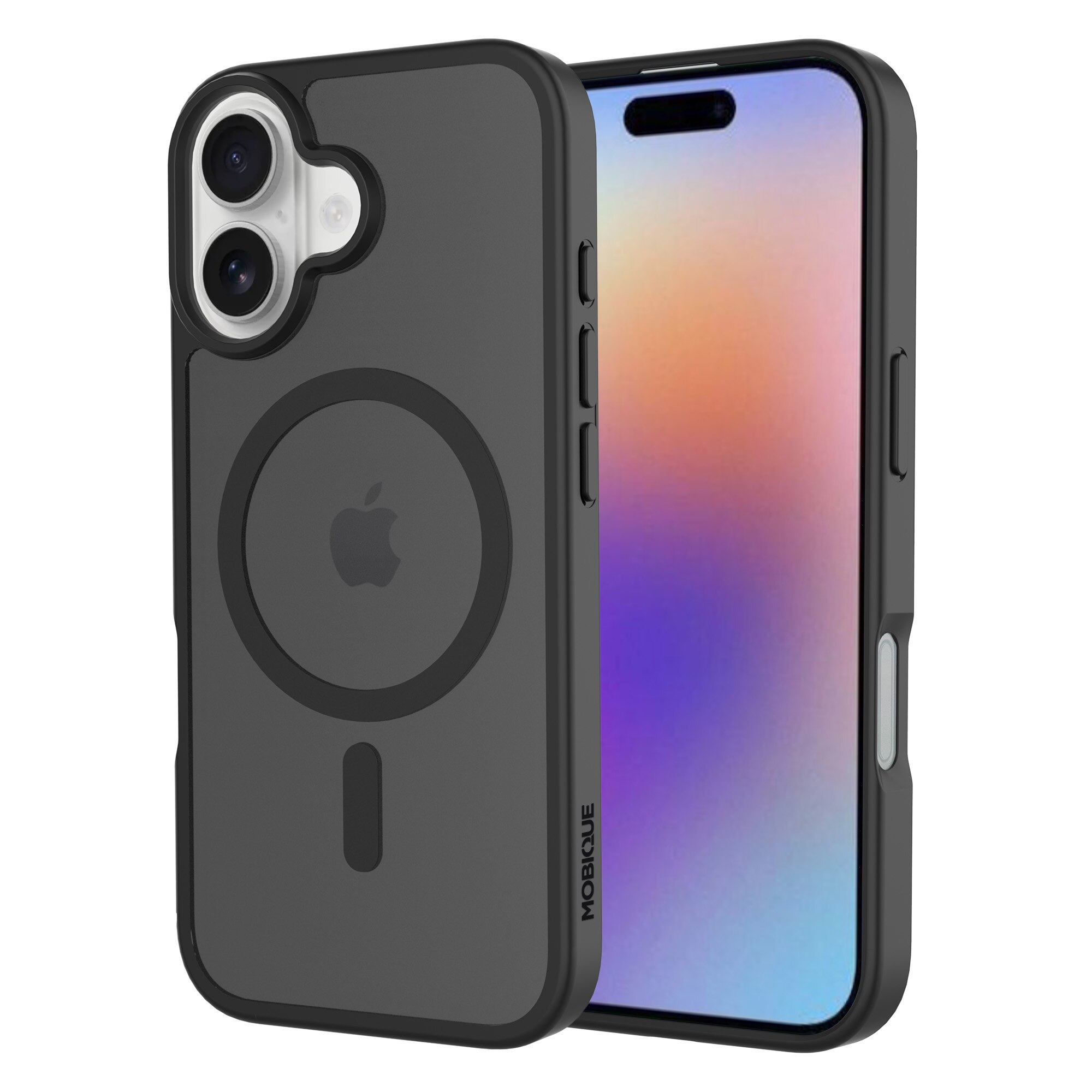 Magnetic Hybrid Hoesje iPhone 17 Frosted Black