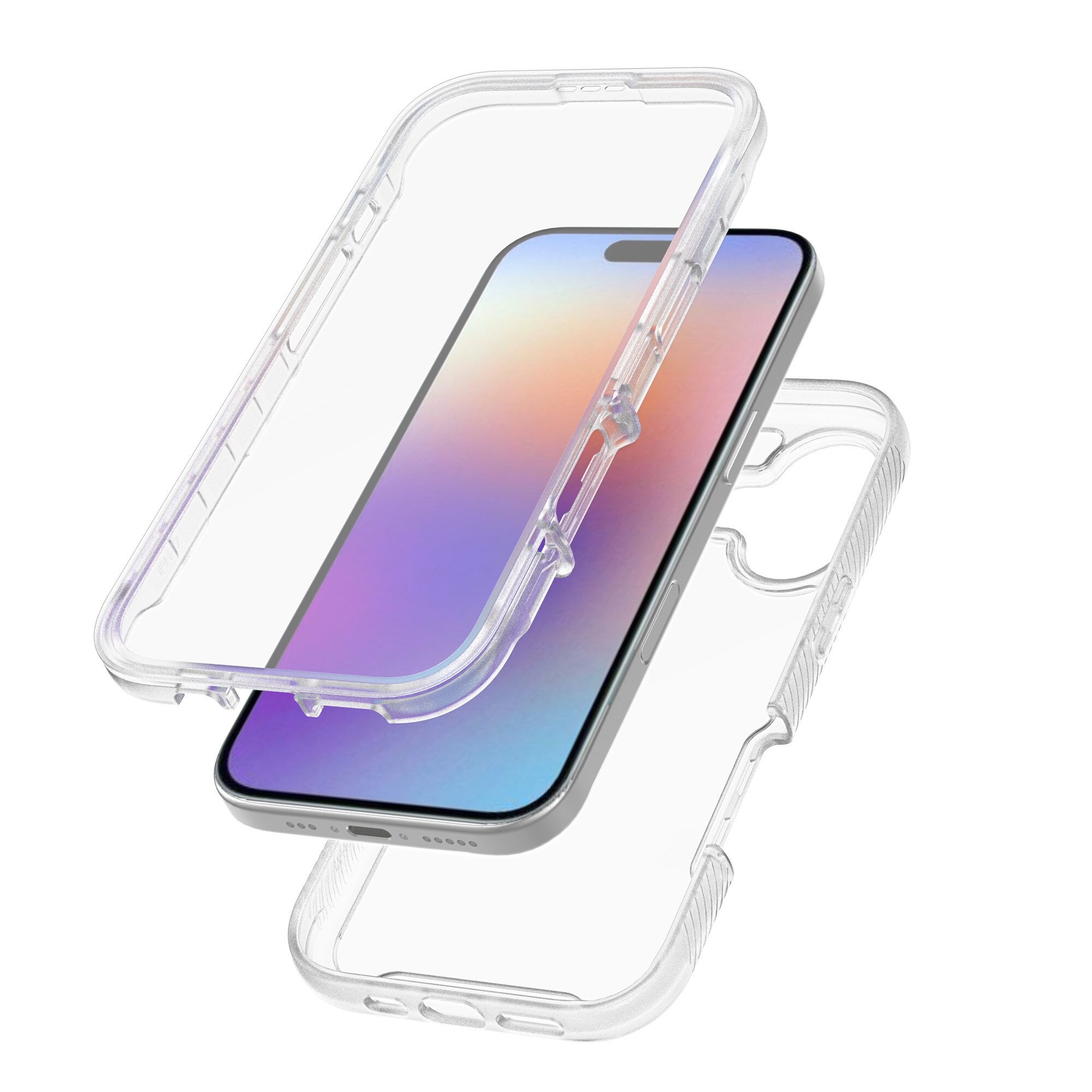 iPhone 17 Full Protection Case Transparant