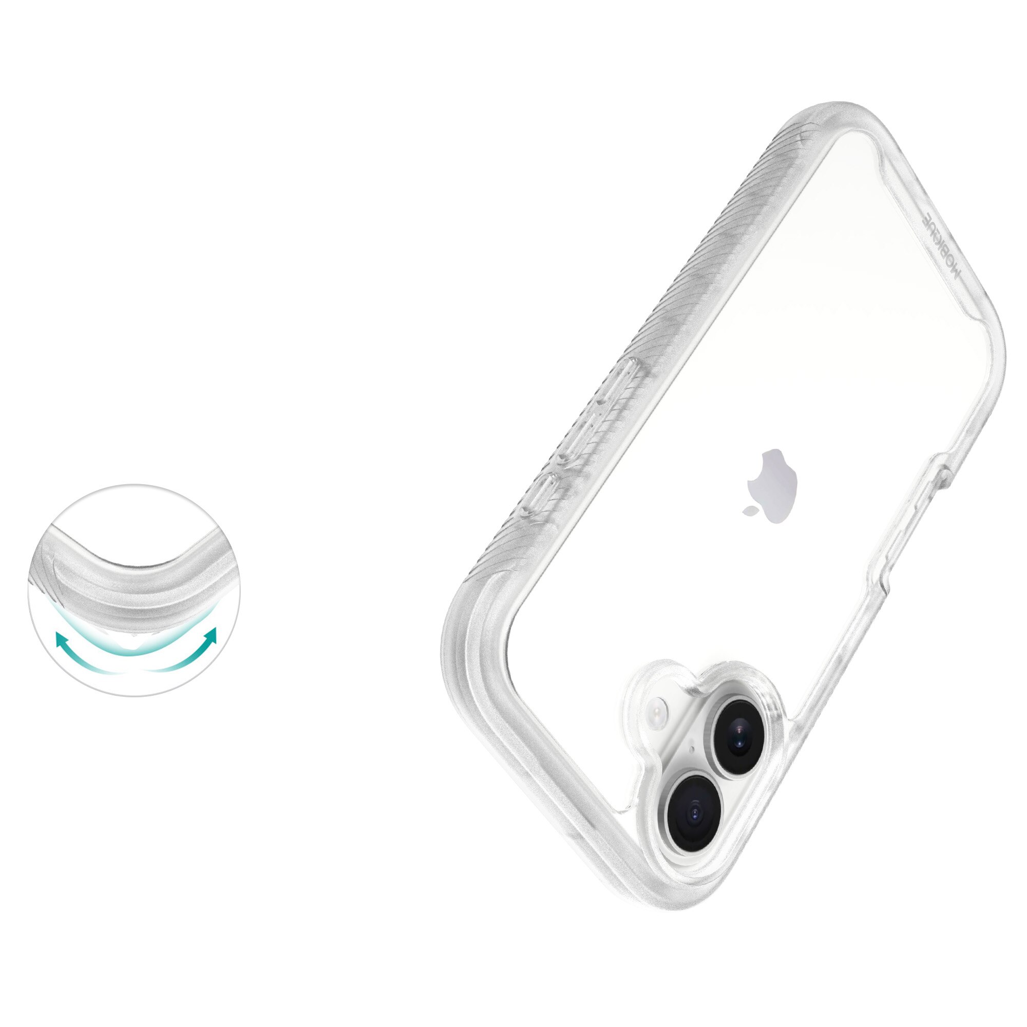 iPhone 17 Full Protection Case Transparant