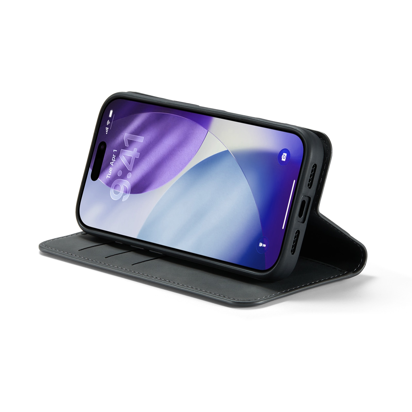 iPhone 17 Pro Max Slim Smartphonehoesje Zwart