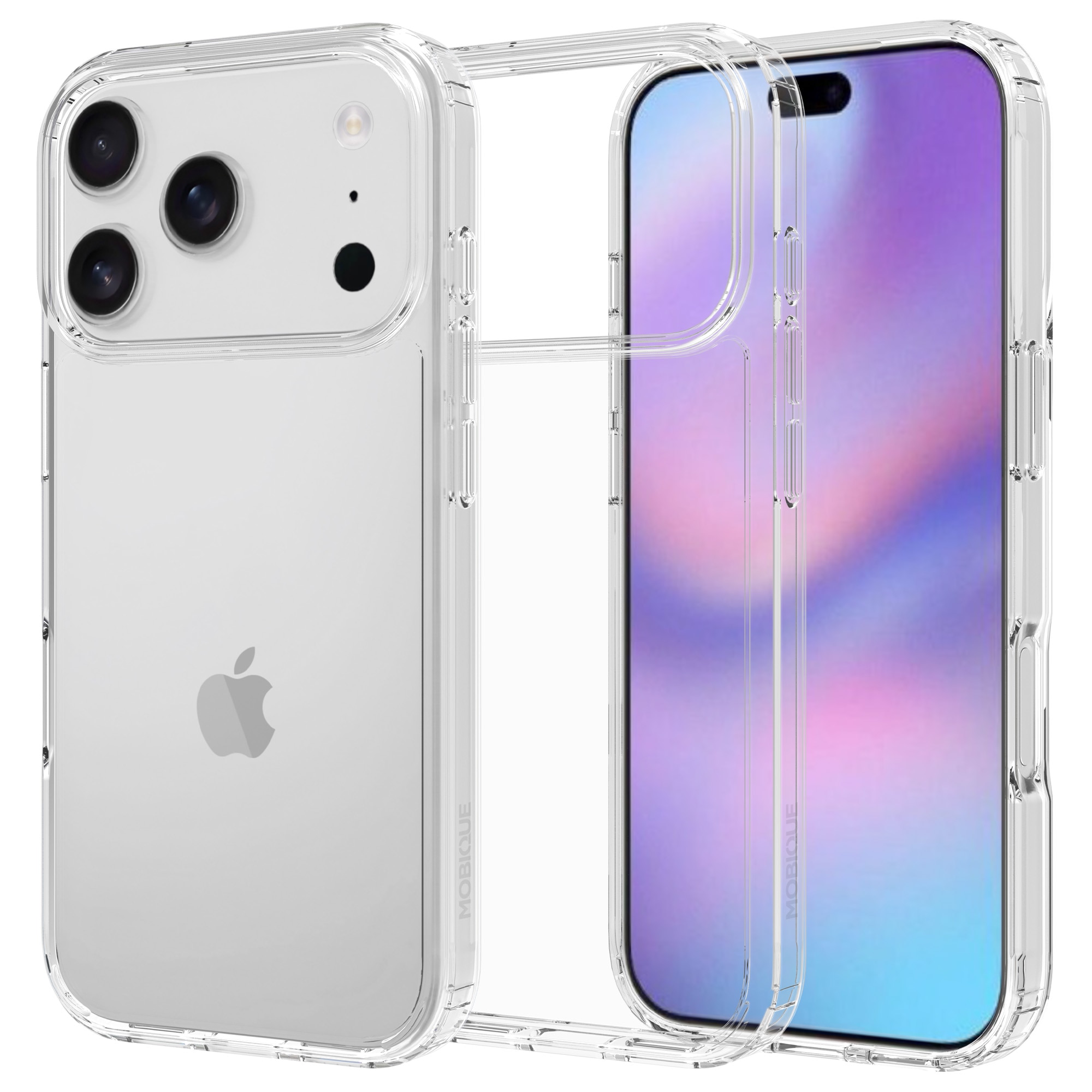 Hybridcase iPhone 17 Pro Max Transparant