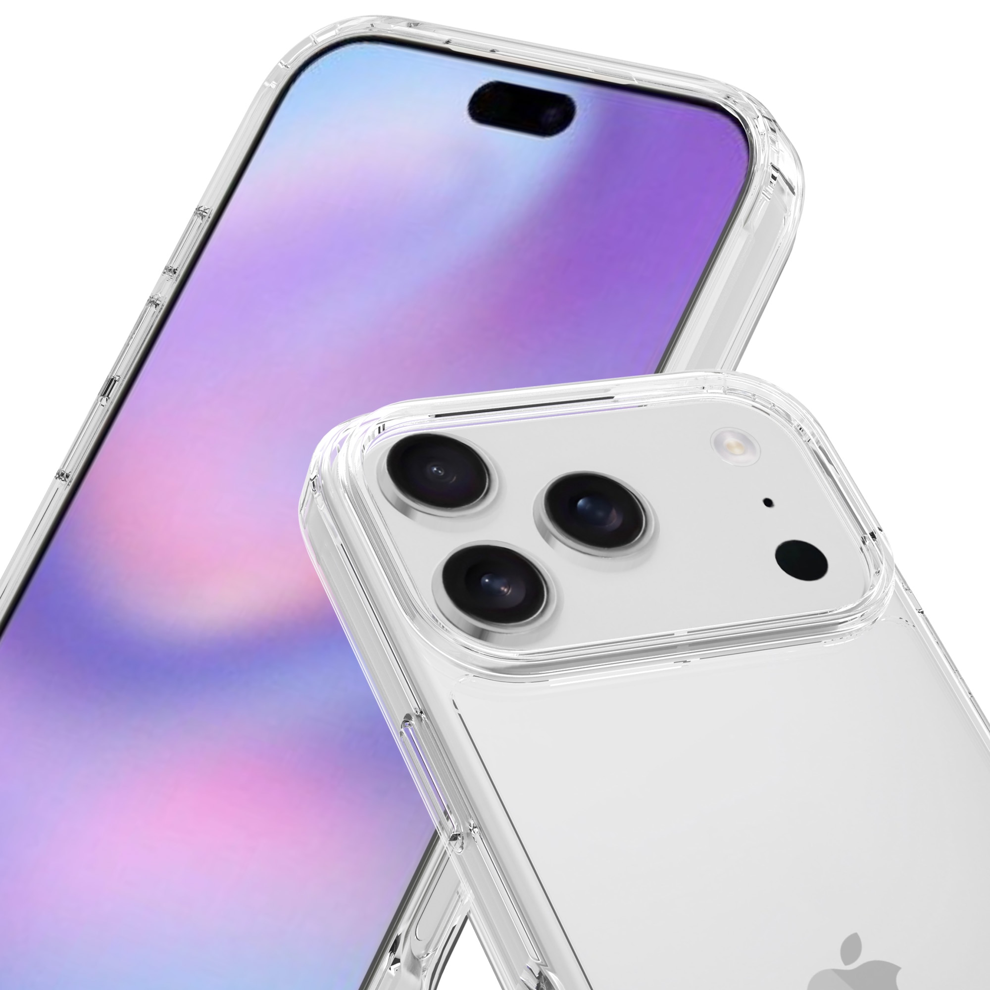 Hybridcase iPhone 17 Pro Max Transparant