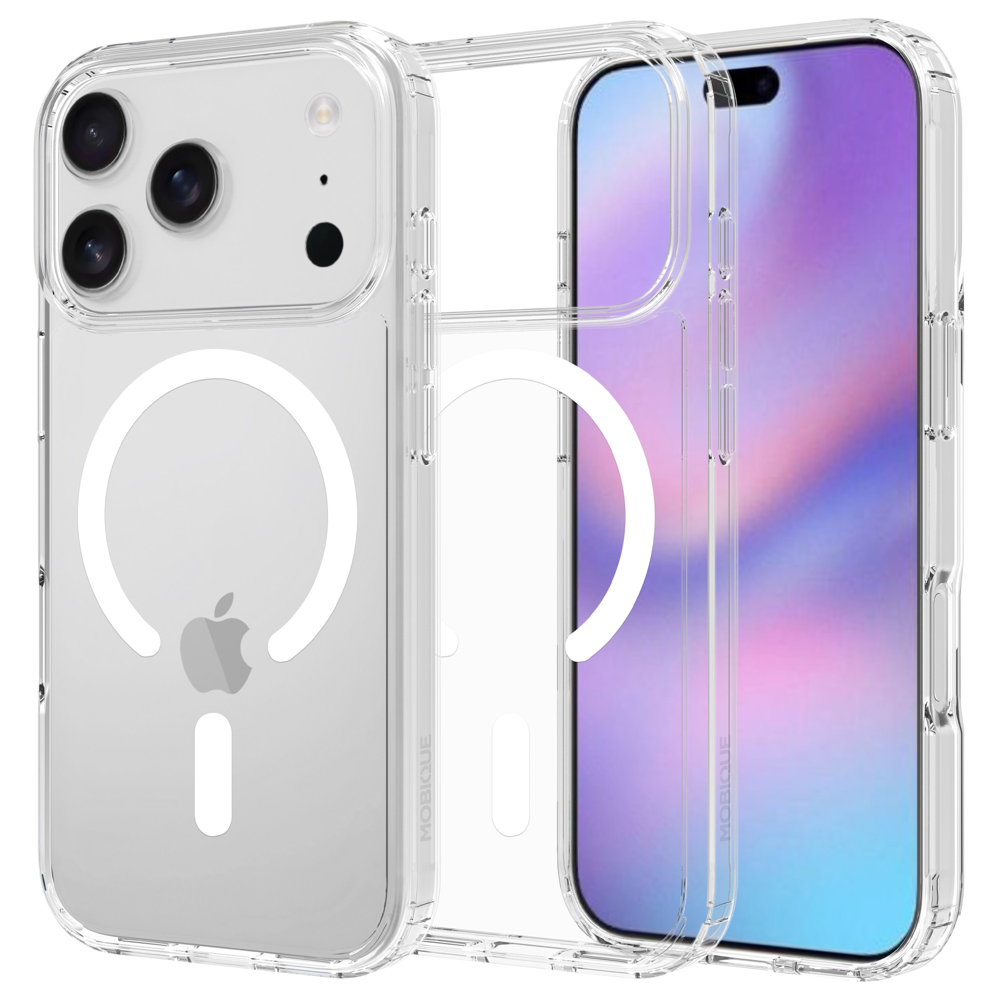 Hybridcase MagSafe iPhone 17 Air Transparant