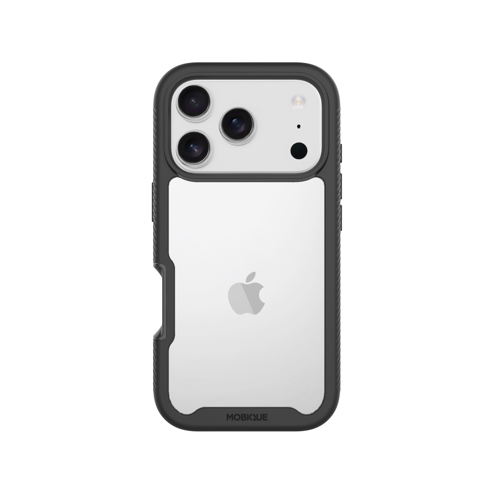 iPhone 17 Pro Max Full Protection Case Zwart/transparant