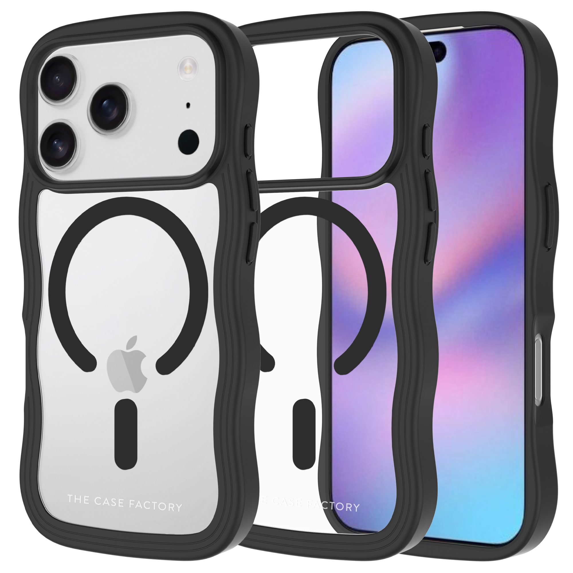 The Wave Mag Case iPhone 17 Pro Max Zwart