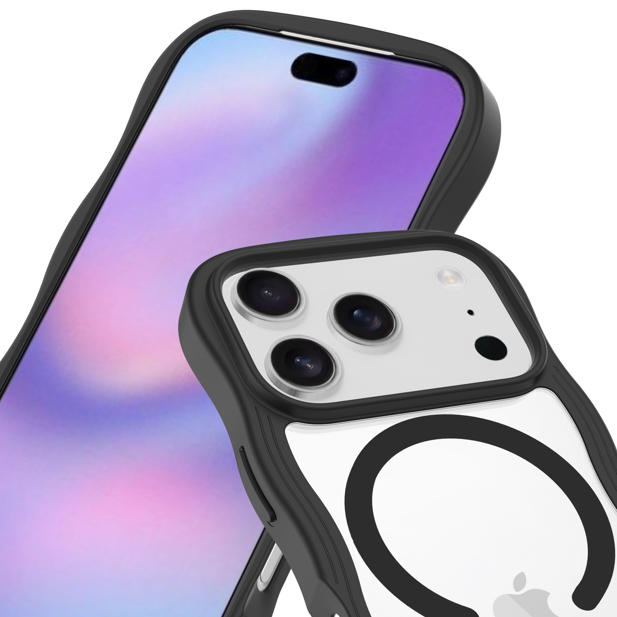 The Wave Mag Case iPhone 17 Pro Max Zwart