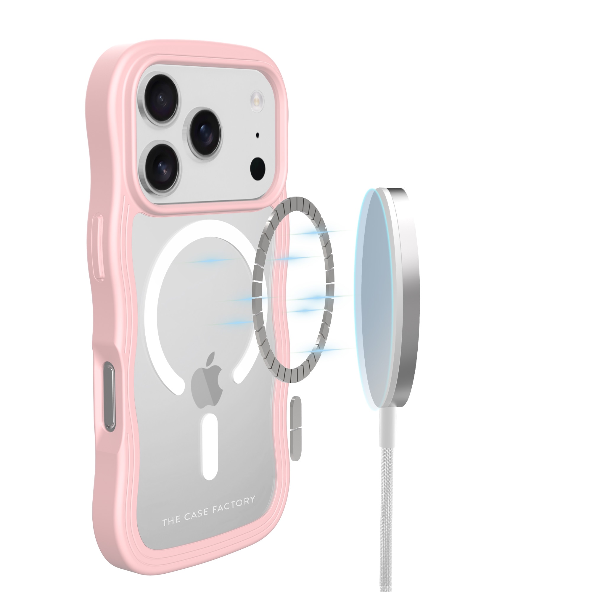 The Wave Mag Case iPhone 17 Pro Max Roze