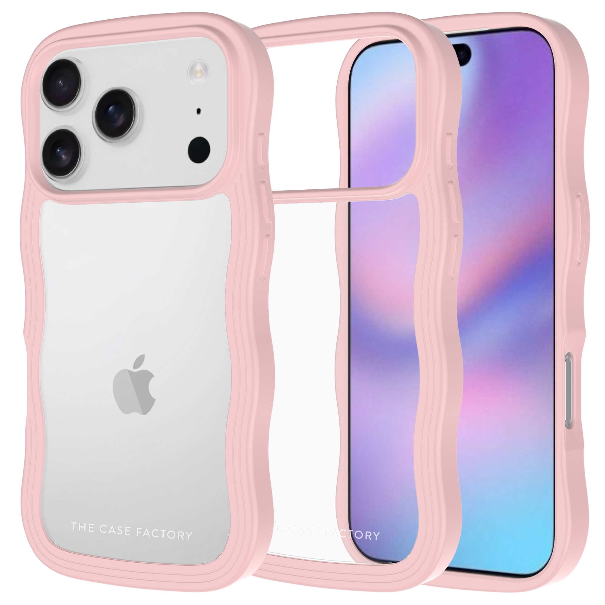 The Wave Case iPhone 17 Pro Roze