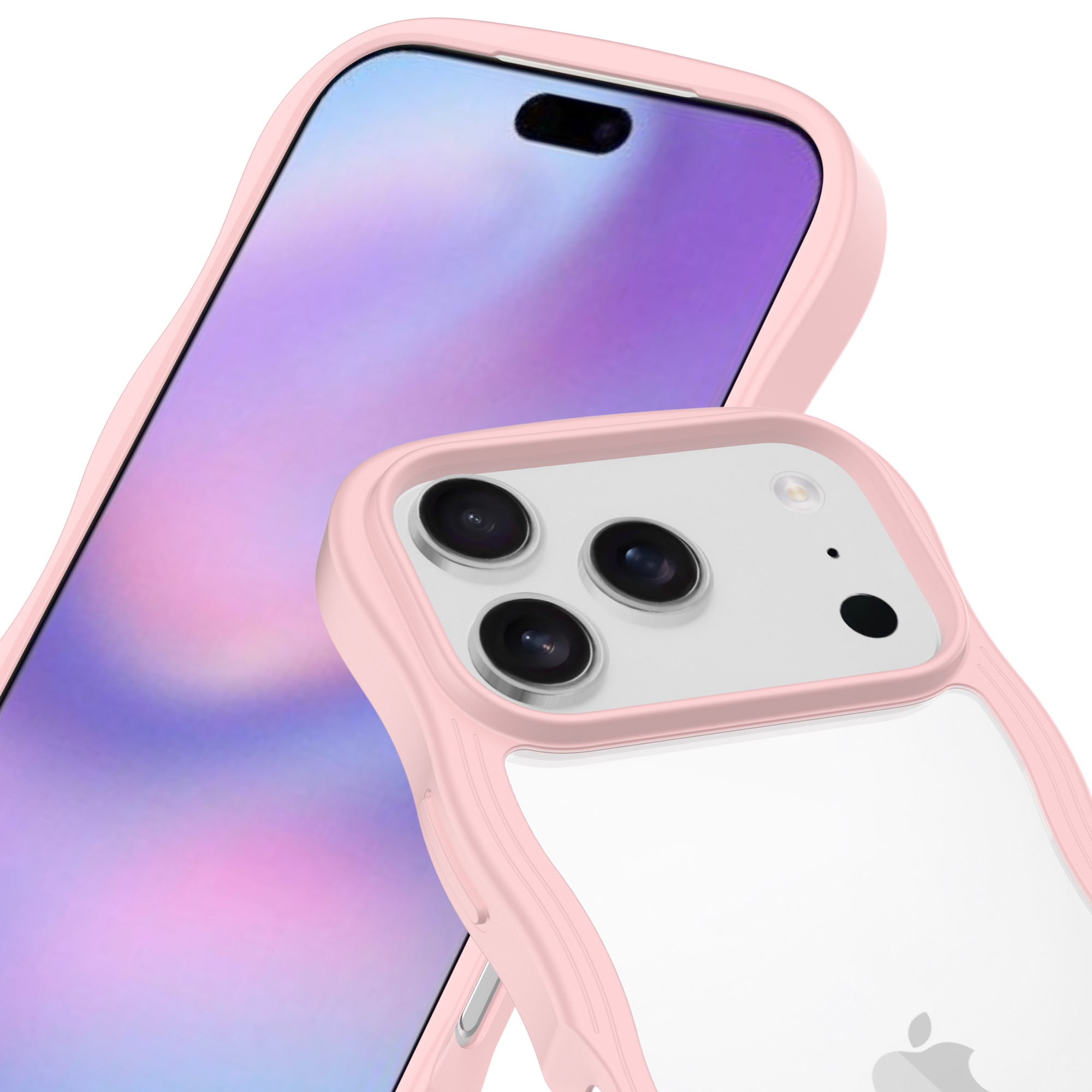 The Wave Case iPhone 17 Pro Roze