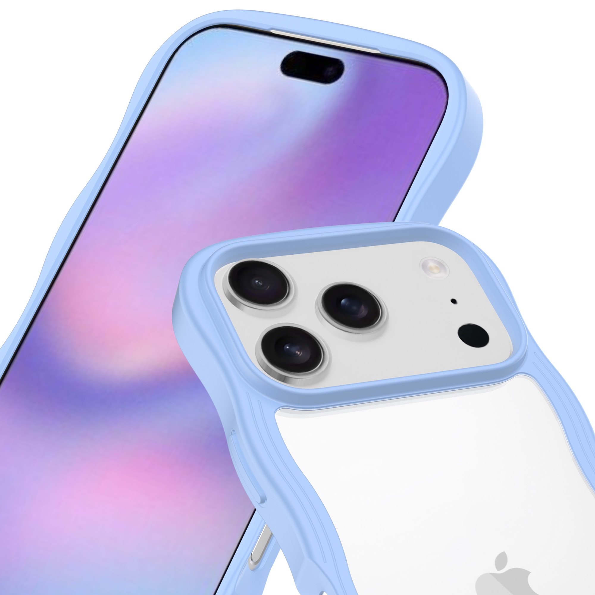 The Wave Case iPhone 17 Pro Blauw