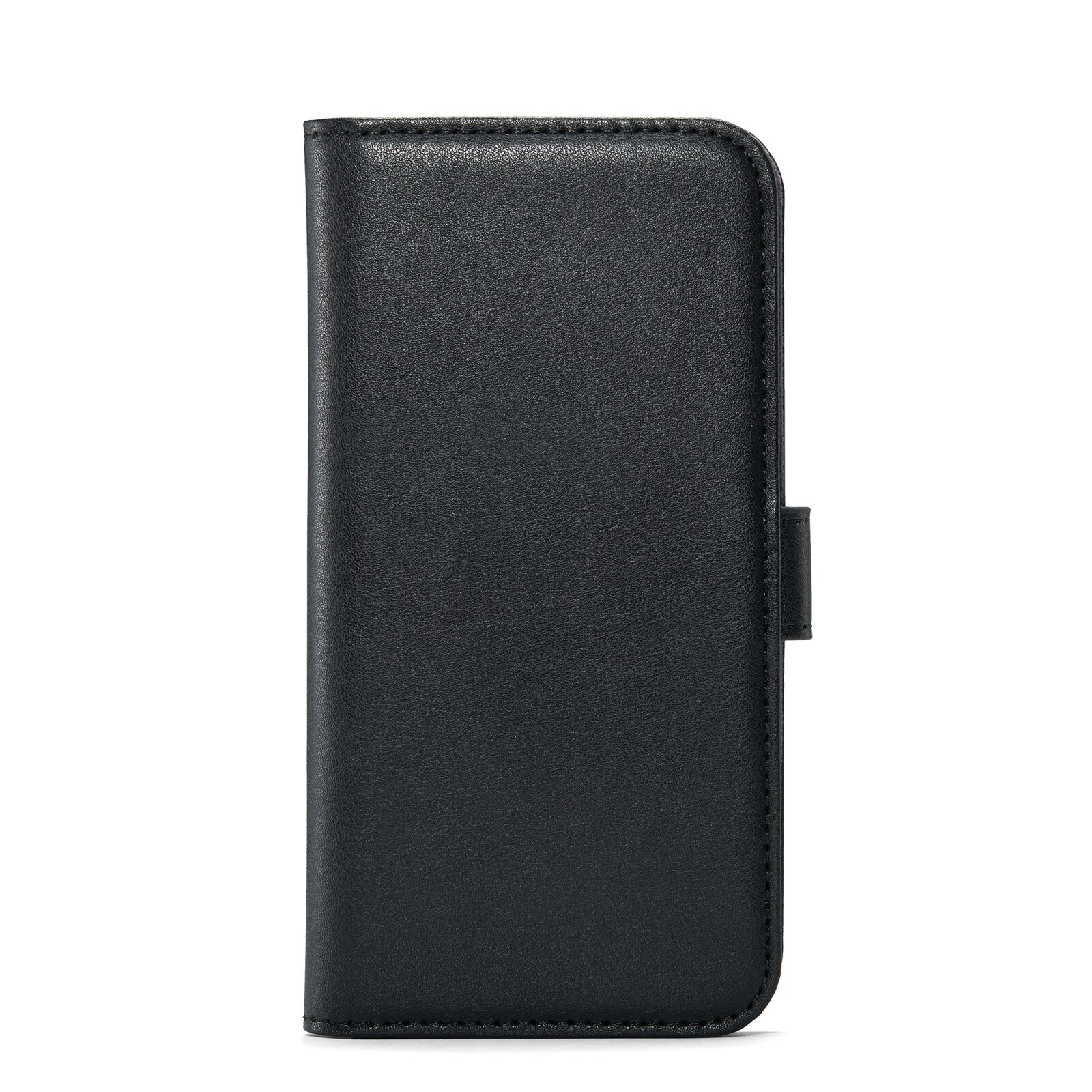 iPhone 17 Air Echt lederen hoesje Zwart