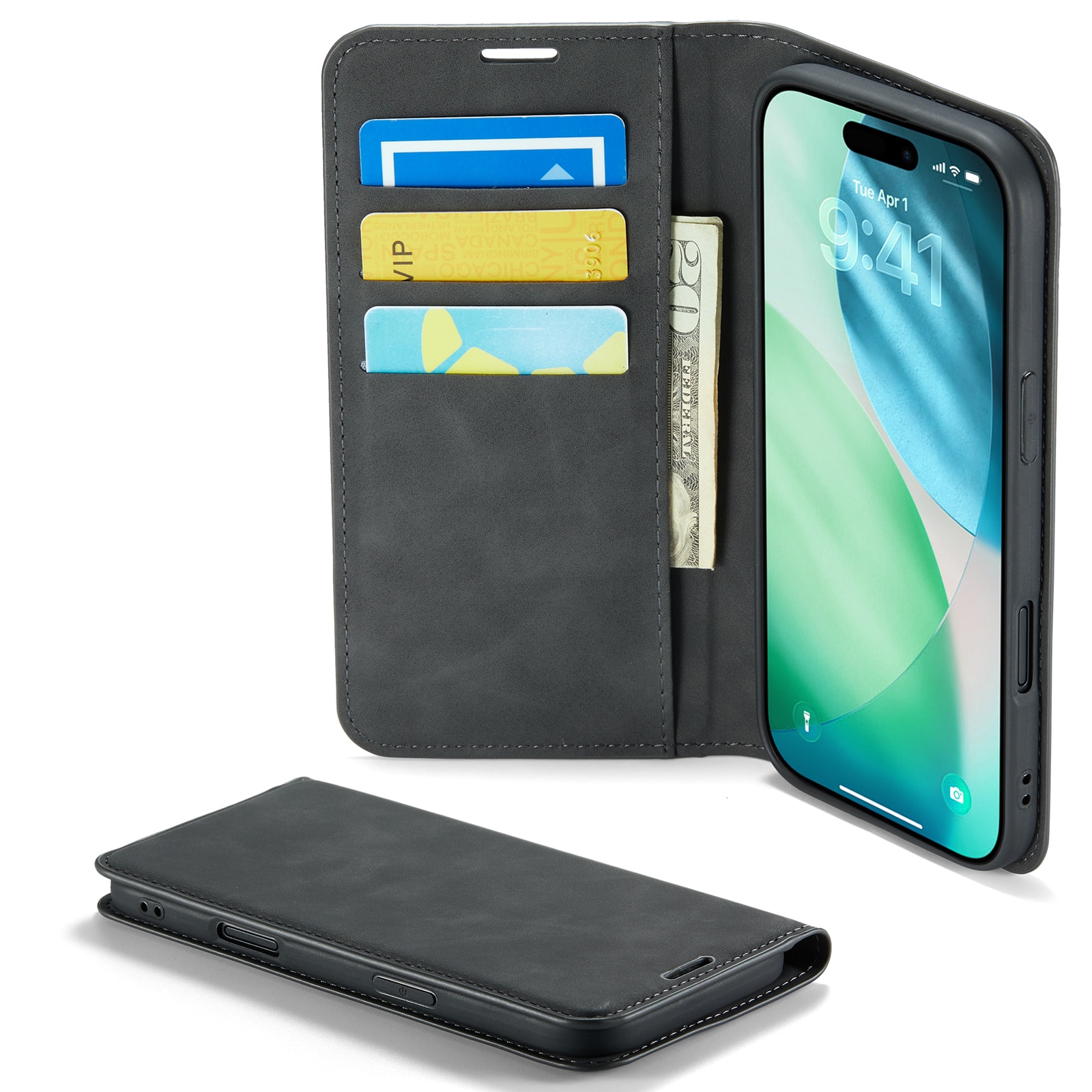 iPhone Air Slim Smartphonehoesje Zwart