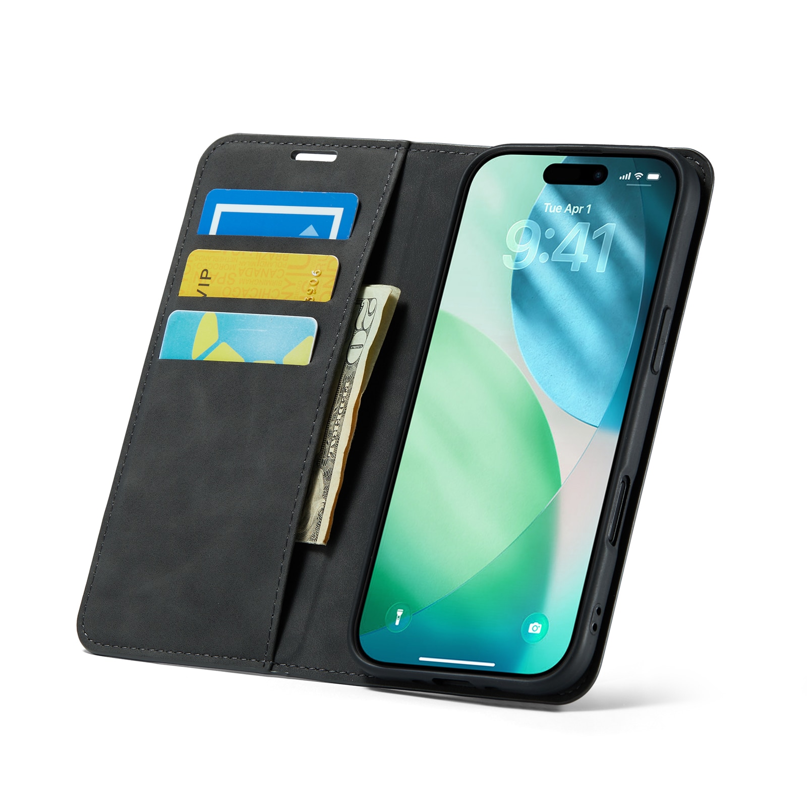 iPhone Air Slim Smartphonehoesje Zwart