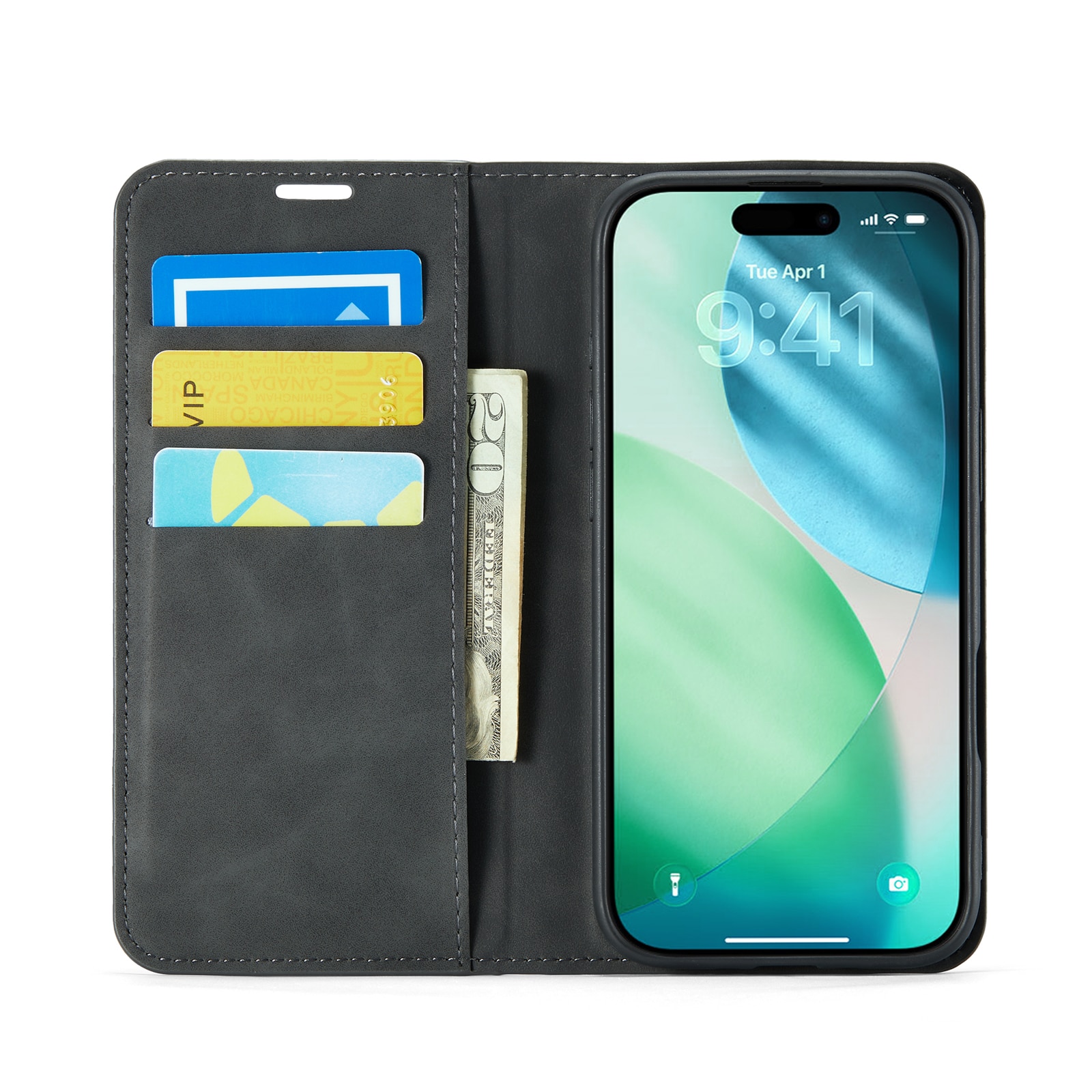 iPhone Air Slim Smartphonehoesje Zwart