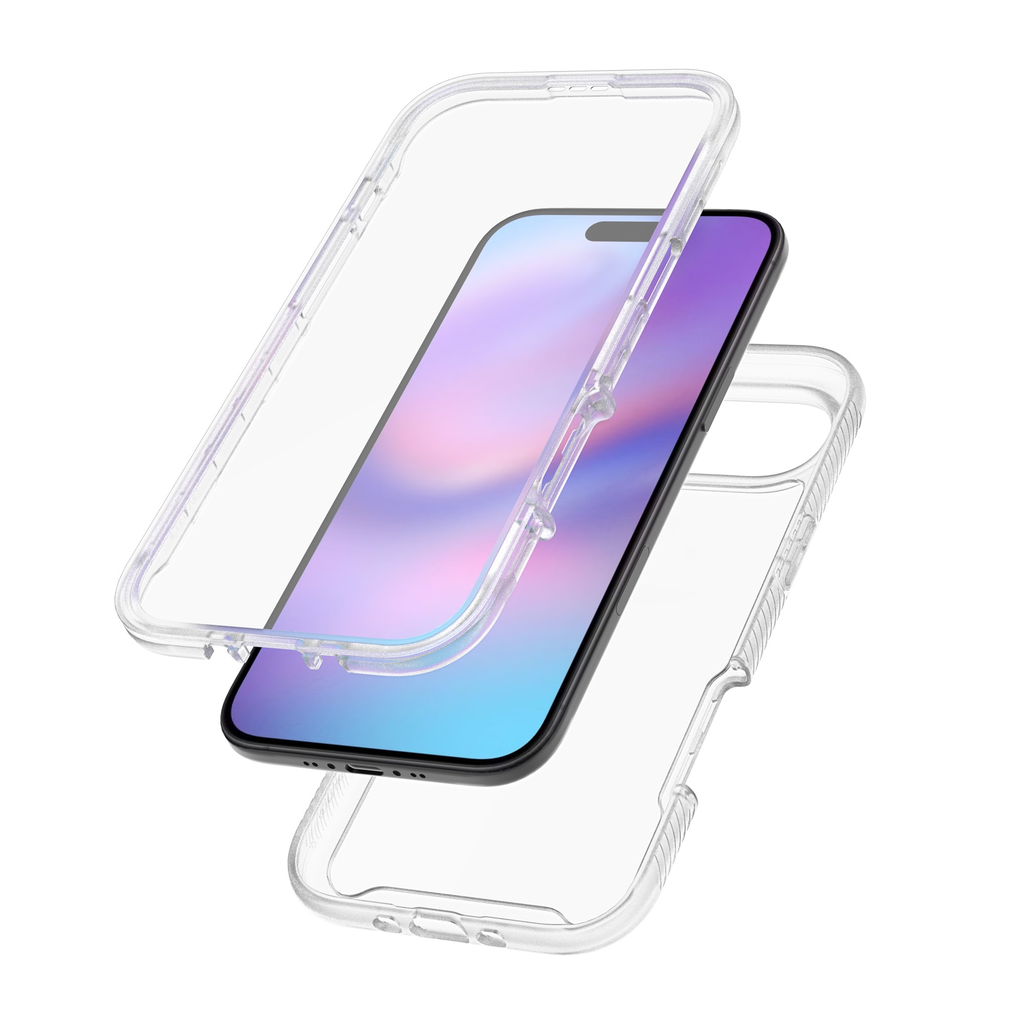 iPhone 17 Air Full Protection Case Transparant