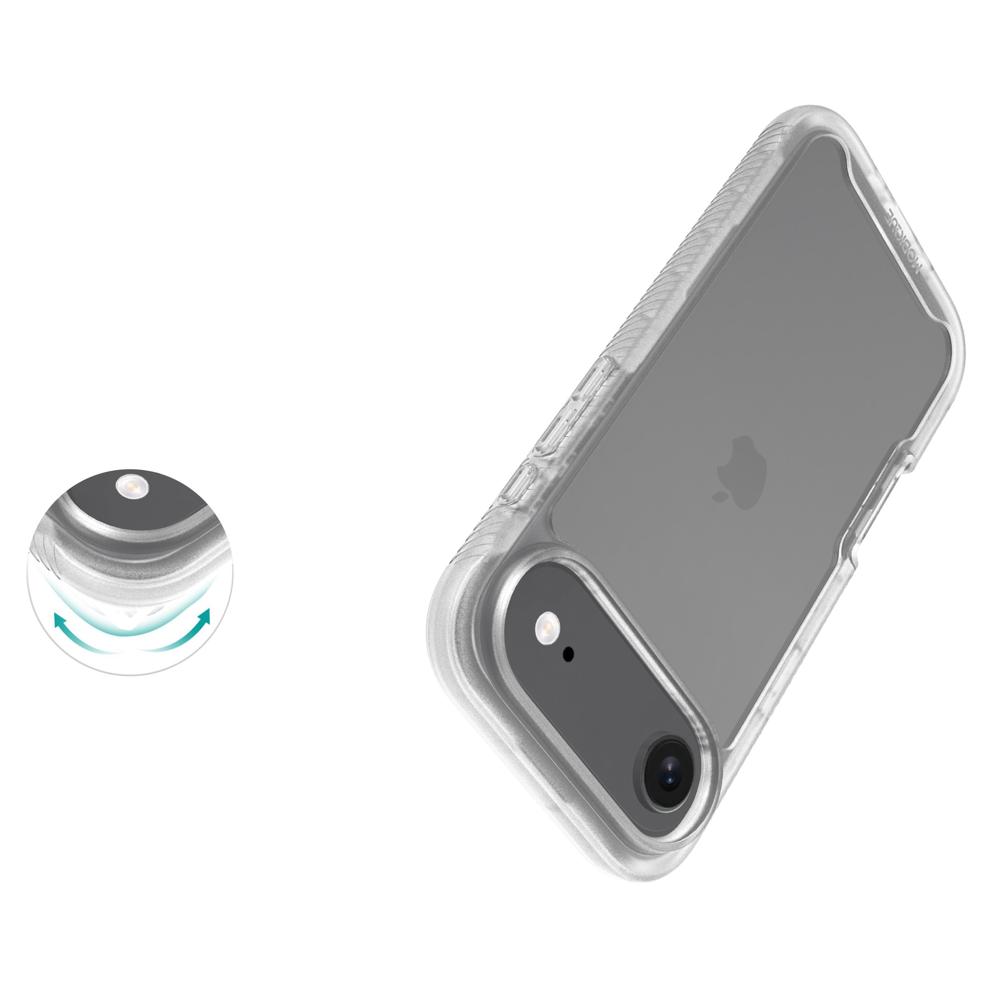 iPhone 17 Air Full Protection Case Transparant