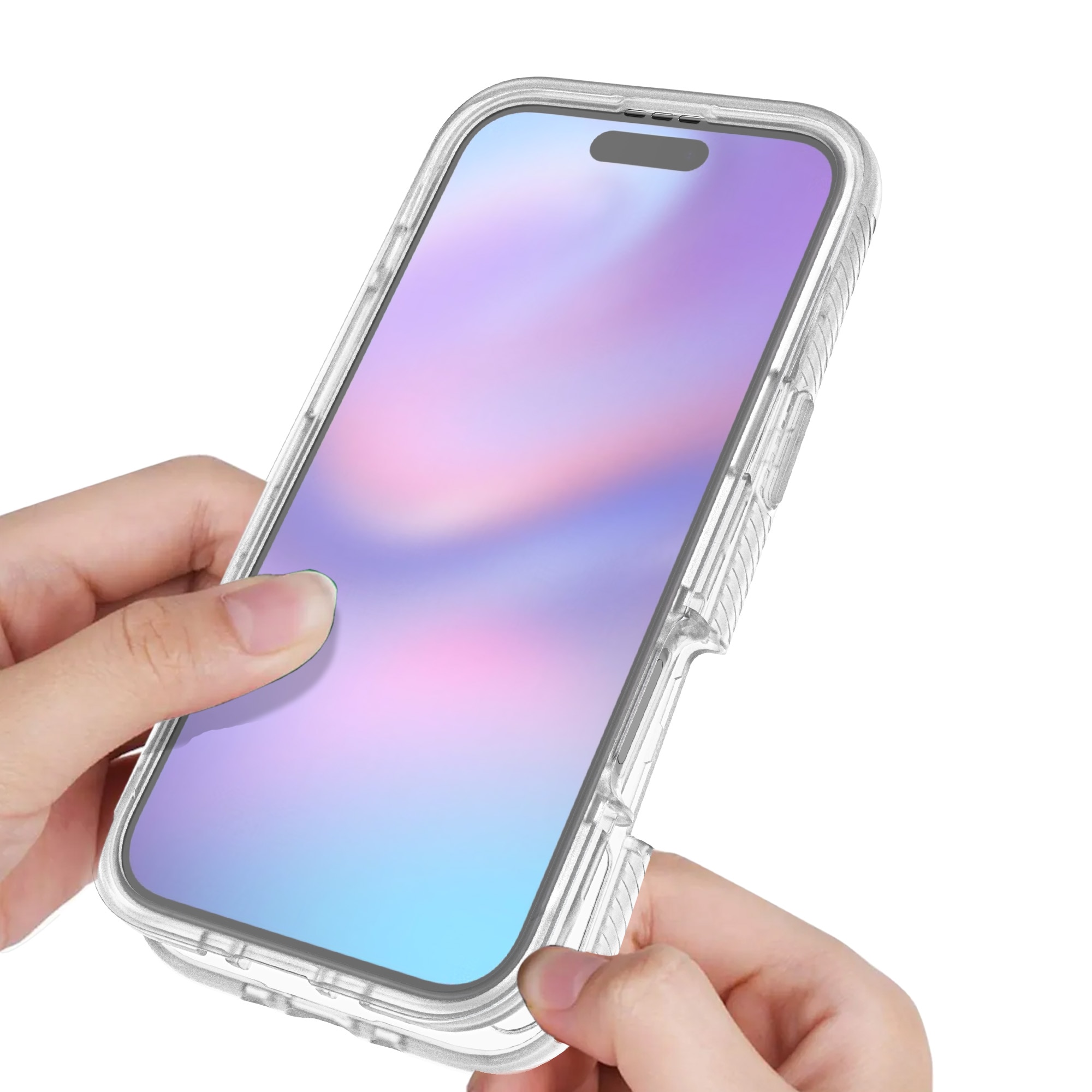iPhone 17 Air Full Protection Case Transparant
