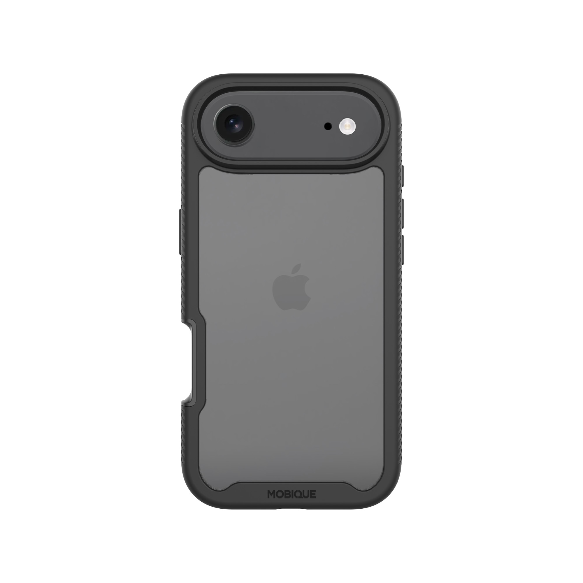 iPhone 17 Air Full Protection Case Zwart/transparant