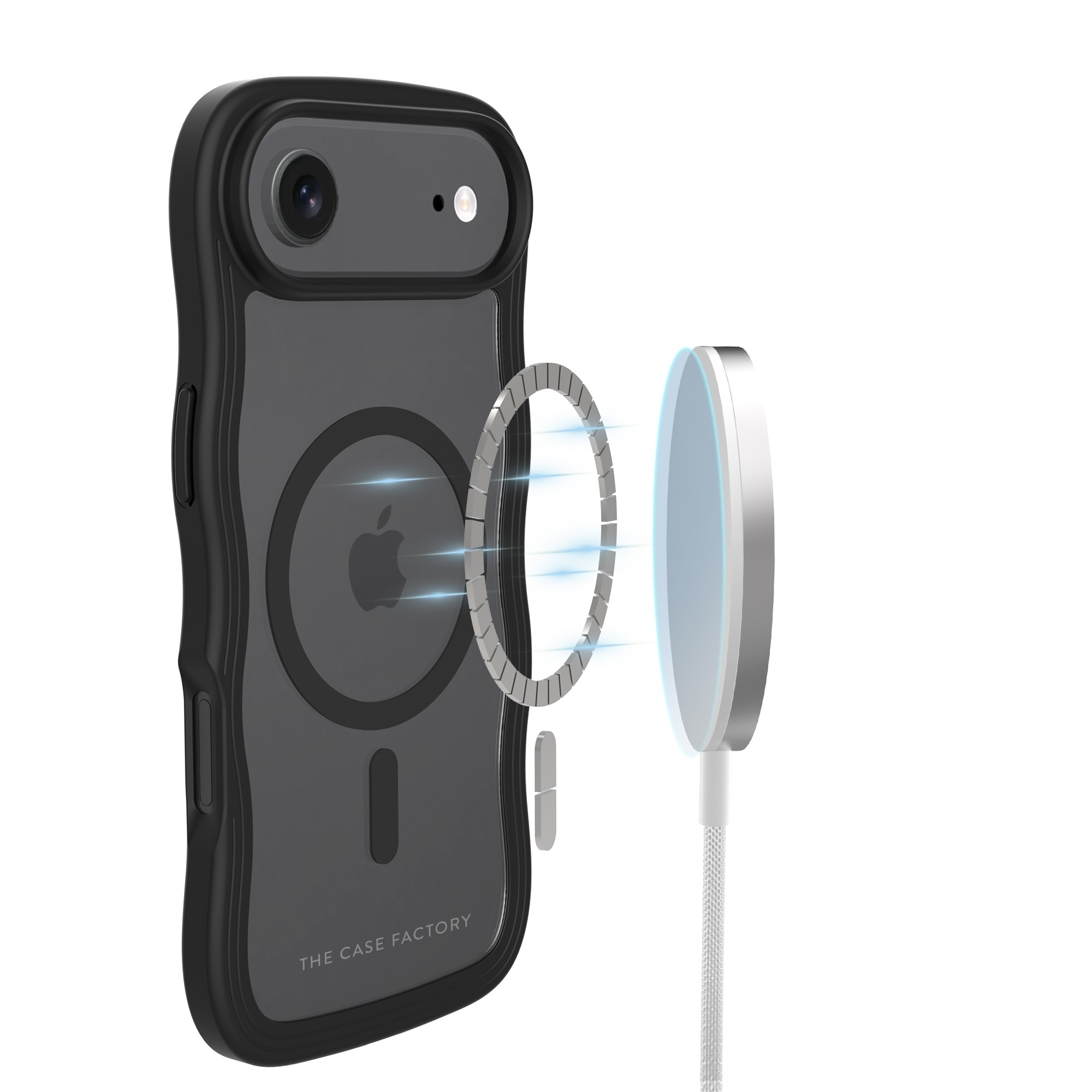 The Wave Mag Case iPhone Air Zwart