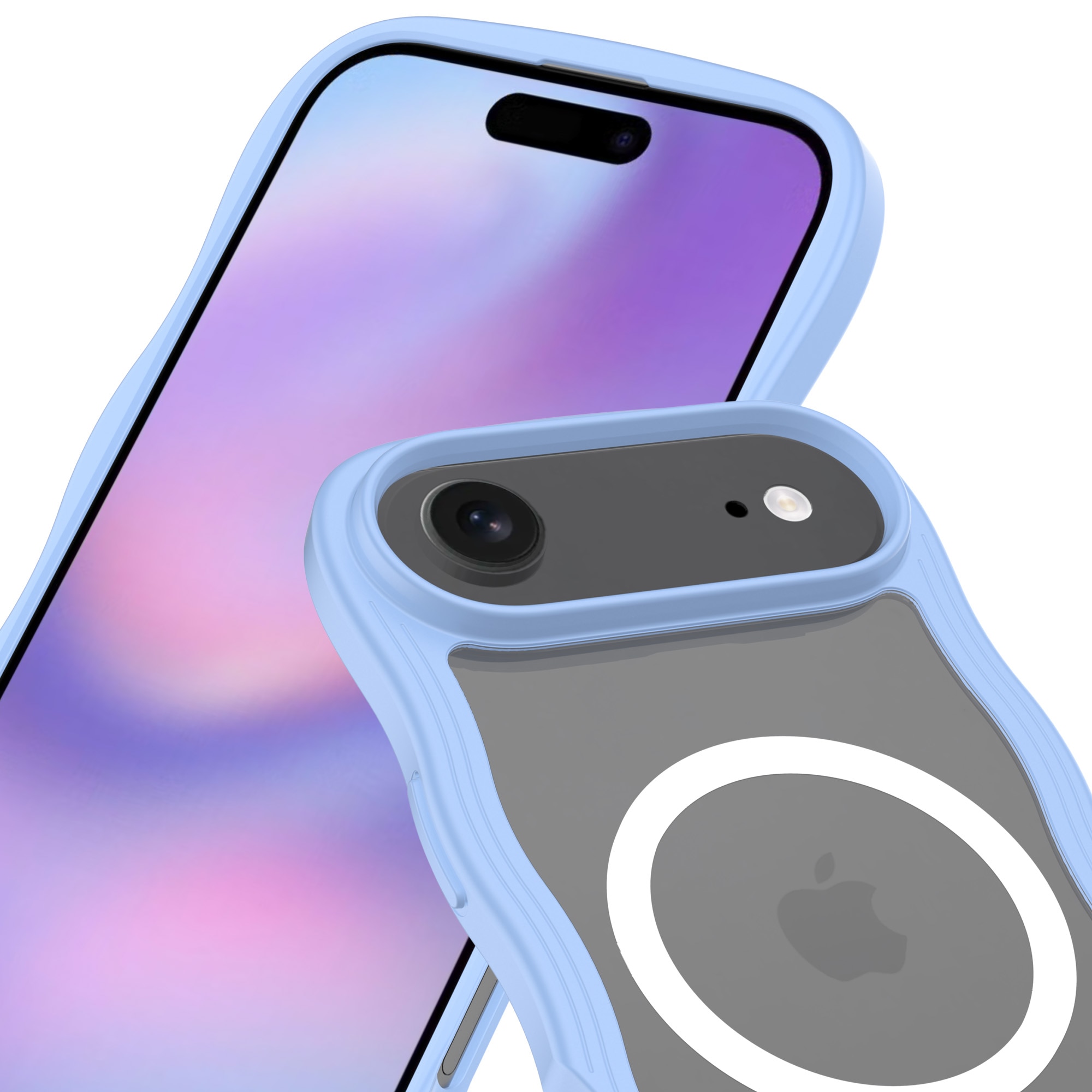 The Wave Mag Case iPhone Air Blauw