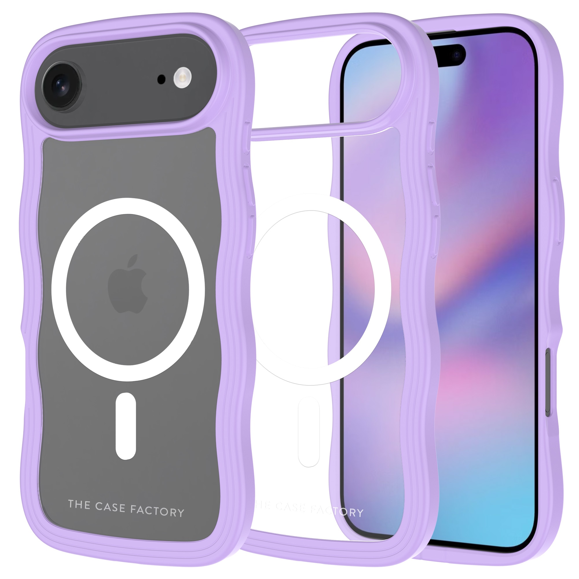 The Wave Mag Case iPhone Air Paars