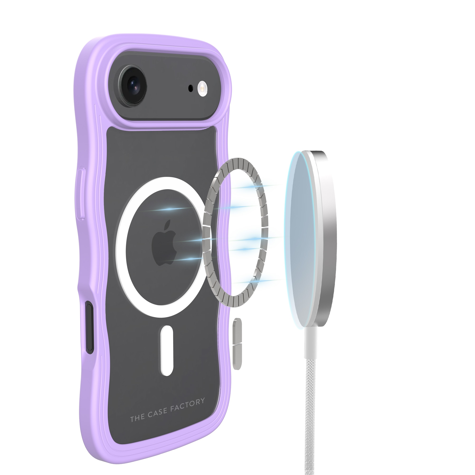 The Wave Mag Case iPhone Air Paars