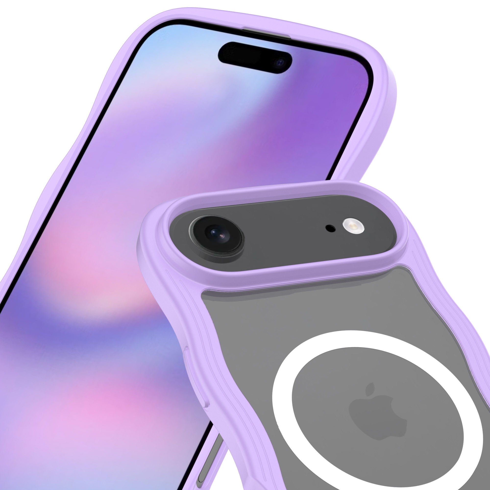 The Wave Mag Case iPhone Air Paars