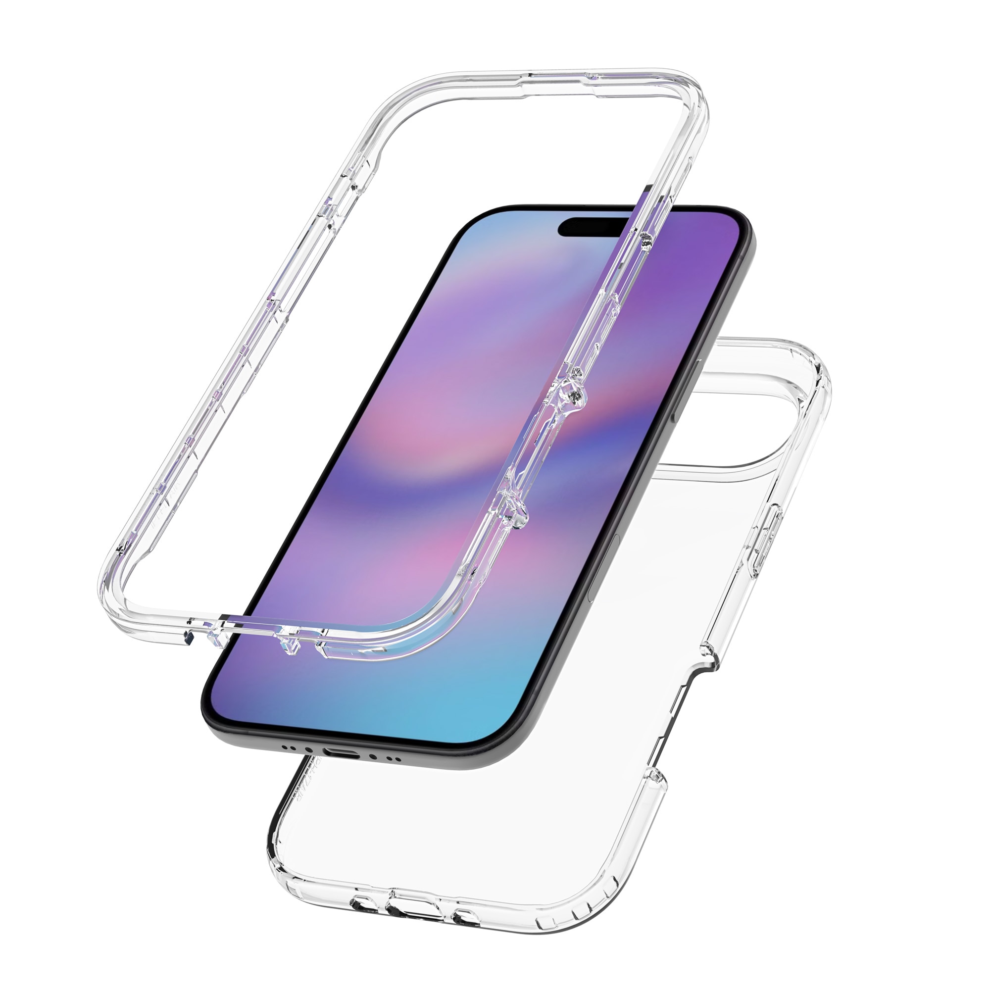 iPhone 17 Air Full Cover Case Transparant